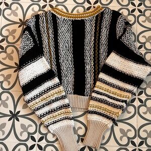 Free People Cropped Sweater